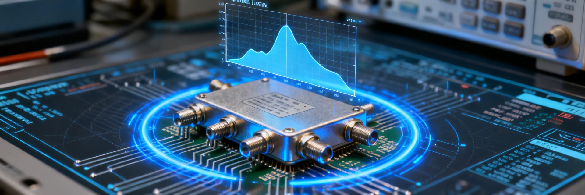 32-0164B-01 Detailed Parameter Analysis: Measured Insertion Loss Data for 1.1-1.7GHz RF Power Splitter